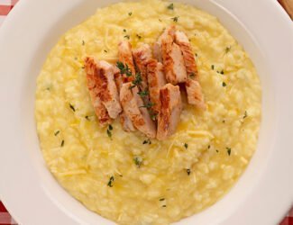 Risoto de frango