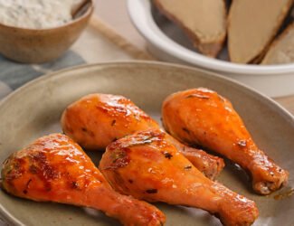 Coxa com batata doce