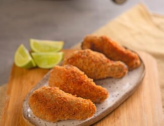 Coxinha da asa empanada