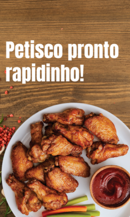 Petisco pronto rapidinho!