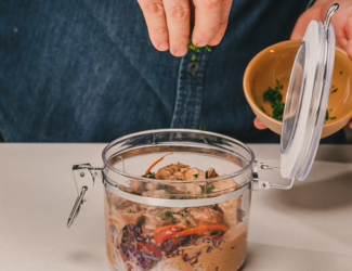 Macarrão bifum com frango